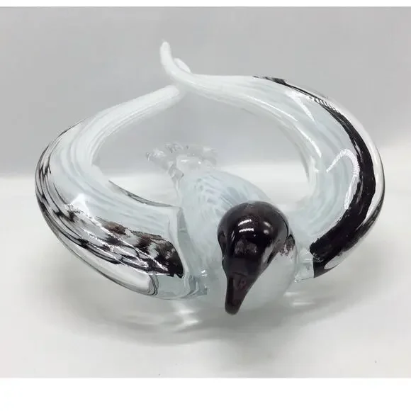 VTG Ronneby Sweden Glass Bird Figurine - Picture 2 of 12